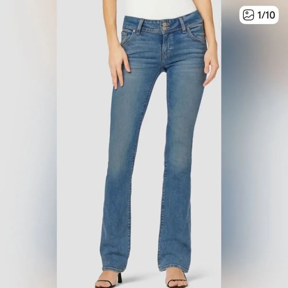 Hudson Beth Mid Rise Baby Bootcut Jean Womens 30